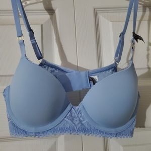Aerie Lace Sky Blue Bra